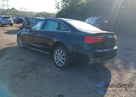2014 Audi A6 Prestige из США, поврежденный, VIN WAUHMAFC5EN040385